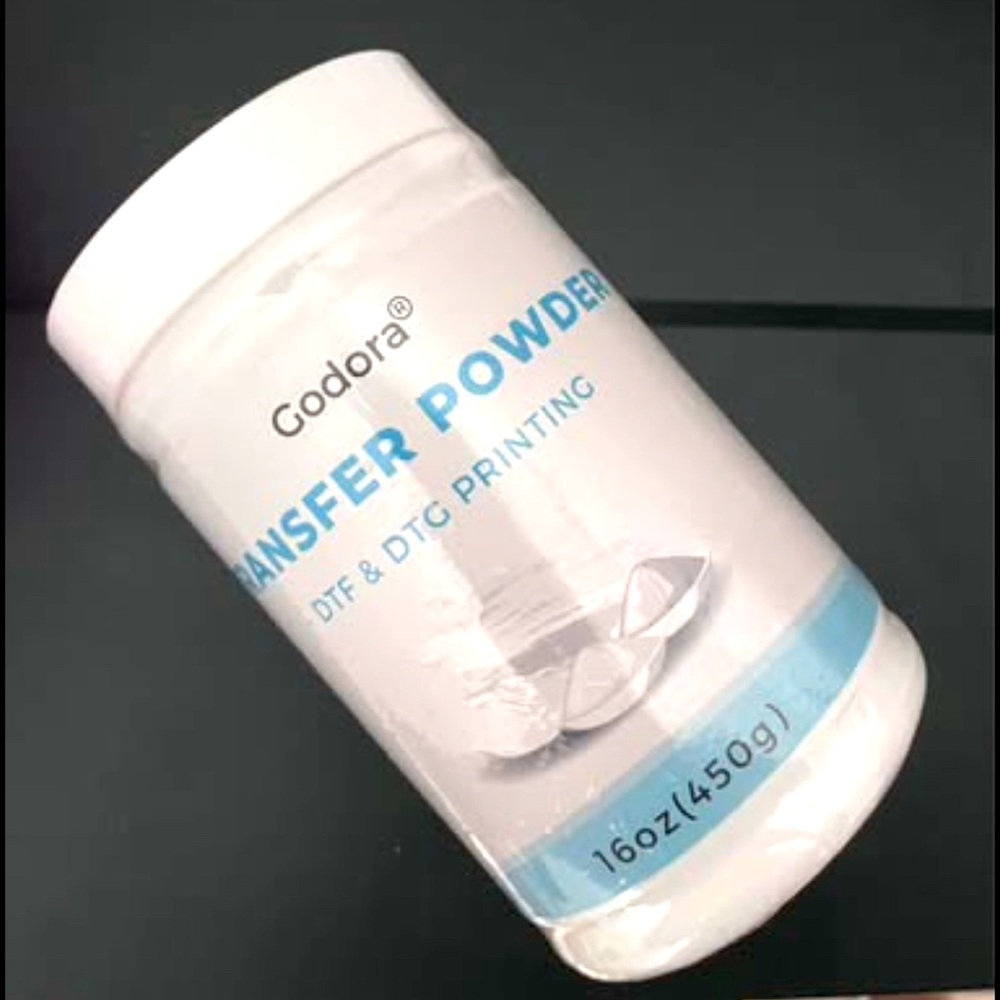 Brand New Godora Transfer Powder White  DTF & DTG 16oz - SEALED